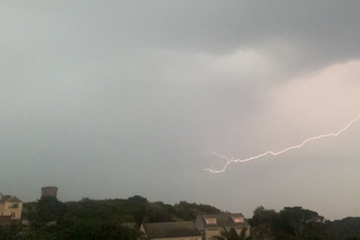 Thunderstorm over Buzza