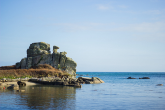 Porth Hellick Camel Rock