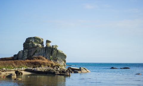 Porth Hellick Camel Rock