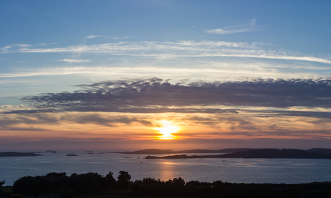 Sunset over Bryher