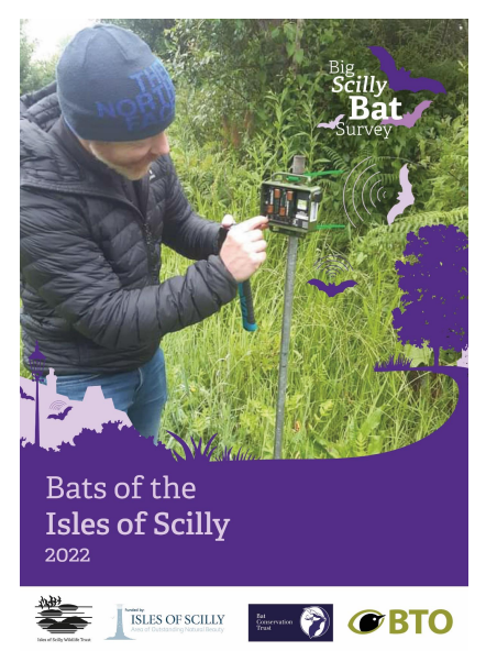 Isles of Scilly Bat Report 2022 front cover