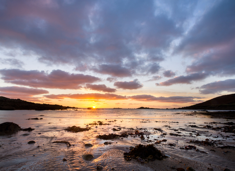 Pelistry Beach at Sunrise 